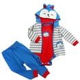 thumbnail image 1 of QJUHUNG 2 Pcs Vêtements de Poupée Reborn Design de Simulation Vêtements de Poupée Bébé 20 Pouces Plusieurs Options Disponibles Accessoires de Poupée Bébé Réalistes Rose, 1 of 3