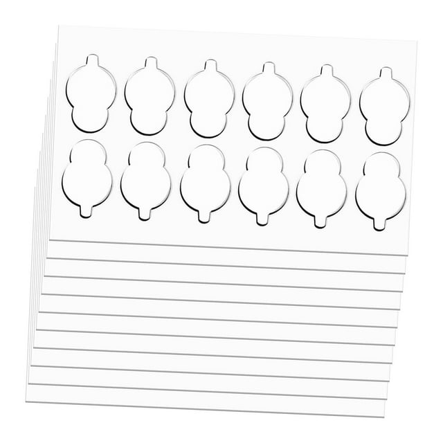 10 almohadillas de gel, adhesivos de fijación discretos, adhesivo fuerte, cinta adhesiva de doble cara. 12 18 x 14 x 015 cm