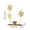 D, variant on Bwiyojiz Home Decoration Ornaments Metal Jewelry Ginkgo Crystal Ball Base Art Gold Statue Leaf Line Sculpture Office Desk Bookshelf, Gifts for Family, Gold