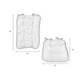 thumbnail image 4 of Greendale Home Fashions Hyatt Buttercream Jumbo 2-Piece Rocking Chair Cushion Set, 4 of 4