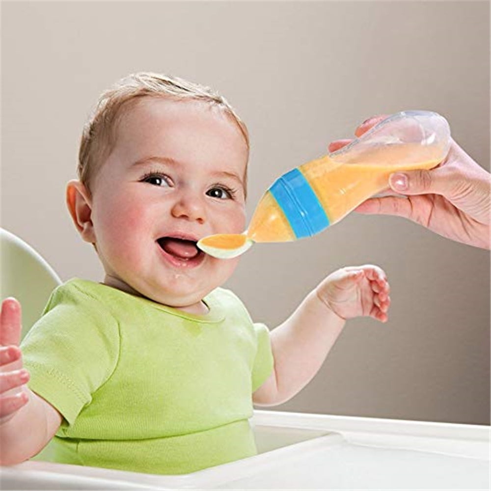 Baby Spoon Feeder Baby Feeding Cereal, Rice, Juice