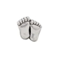 thumbnail image 2 of FB Jewels Sterling Silver Reflections Feet Bead, 2 of 3