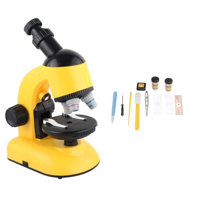 Juguete de microscopio de 1200 veces de alta definición, juguetes educativos para experimentos científicos para niños Wmkox8yii jkg5698