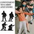 thumbnail image 3 of Minkissy 4Pcs Versatile Tool Practice Target Shooting Targets Stainless Steel for Training Aid, 3 of 8