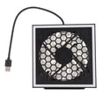 thumbnail image 3 of Console Top Fan 3 Speed 7 Lighting Modes Top Cooling Fan with RGB LED USB 3.0 USB 2.0 Port for Xbox Series X, 3 of 14