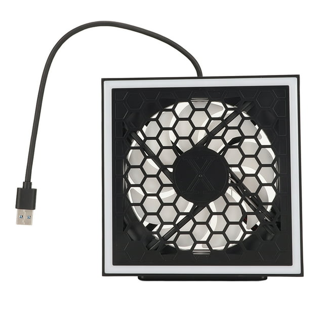Ventilador Superior Bling Bling Para Xbox Series X 3 Velocidades 7 Modos De Iluminación USB 3.0 USB 2.0