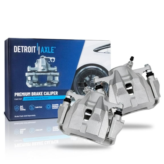 Detroit Axle - Front Disc Brake Calipers w/Bracket Replacement for Toyota Corolla Matrix Scion xD Fits select: 2011-2013 TOYOTA COROLLA BASE/S/LE