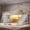 Antique White, variant on HICOMILA Twin Loft Bed with Slide, Ladder, and Storage