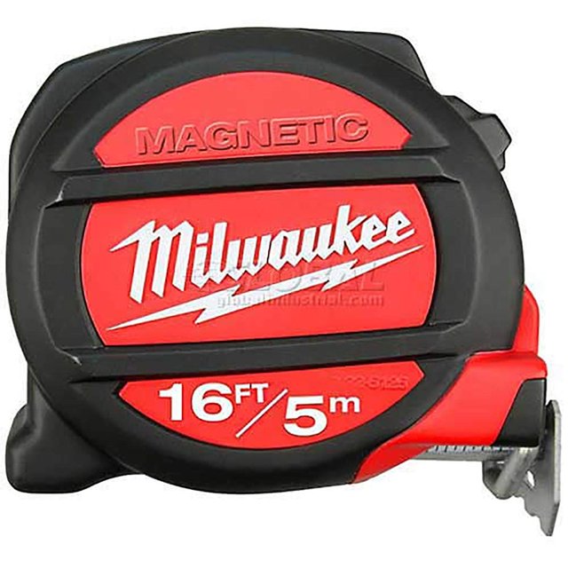 Cinta métrica Milwaukee 48-22-0317 Magnetic Compact de 5 m/16 pies