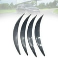 thumbnail image 6 of yotijay 4Pcs Generic Car Wheel Eyebrow Arch Trims Convenient Mudguards Flaring Protector Carbon Fiber, 6 of 8
