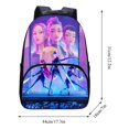 thumbnail image 3 of Kpop Demon Hunters Backpack,K-pop Demon Hunters Movie Print School Bag,Back to School, Cartoon Cute Travel Schoolbag, 2025 Kpop Demon Hunters Merch Supplies for Fans, 3 of 6