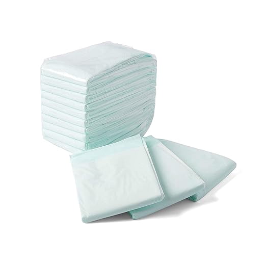 Medline Disposable Adult Bed Pads for Incontinence, Furniture, or Pets, XL, Moderate Absorbency, 30 x 36in, 100 Count