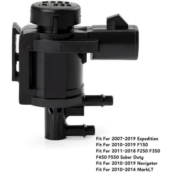 7L1Z-9H465-B 4X4 4WD Vacuum Solenoid Purge Valve Locking Hub Fit for Ford Expedition F-150, F-250 F-350 F-450 F-550 Super Duty; Lincoln Navigator, 2011 2012 2013 2014 2015 2016 2017; 7L1Z9H465B