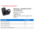 thumbnail image 2 of MAP Sensor - Compatible with 2007 - 2015 Honda CR-V 2008 2009 2010 2011 2012 2013 2014, 2 of 2