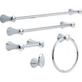 thumbnail image 2 of Delta Faucet 73850 Lahara Porte-Papier Toilette, Chrome Poli, 2 of 3