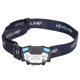 thumbnail image 5 of Linterna frontal impermeable con sensor de alto brillo y carga USB para aventuras al aire libre en color negro, 5 of 8