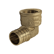 2 Pcs XFITTING 3/4 Inch X 1/2 Inch FEMALE ELBOW