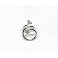 thumbnail image 4 of SS DESIGNS Heart-Shaped Mallet Finger Splint Ring in Sterling Silver | Adjustable Trigger Finger Support Ring | Custom Handmade Silver Splint Ring for Arthritis Relief, 4 of 5