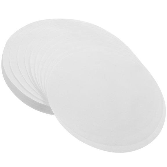 Raindrops  100 PCS Discs Filter Paper for Wipe Test Medium Rate Unbleached Office White