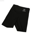 thumbnail image 2 of Liyamei Girls High Waist Stretch Leggings Shorts for Summer Dance Wear Size 5-12,Black, 2 of 7