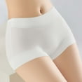 thumbnail image 4 of Cotton Panties for Women High Waisted Women's Underwear Breathable Full Coverage Ladies Briefs Fashion Women's Solid Color Soft Briefs, 4 of 5