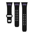 thumbnail image 2 of Black TCU Horned Frogs Logo Silicone Apple Watch Band, 2 of 3