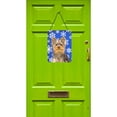 thumbnail image 2 of Winter Snowflakes Holiday Yorkie / Yorkshire Terrier Wall or Door Hanging Prints, 2 of 2