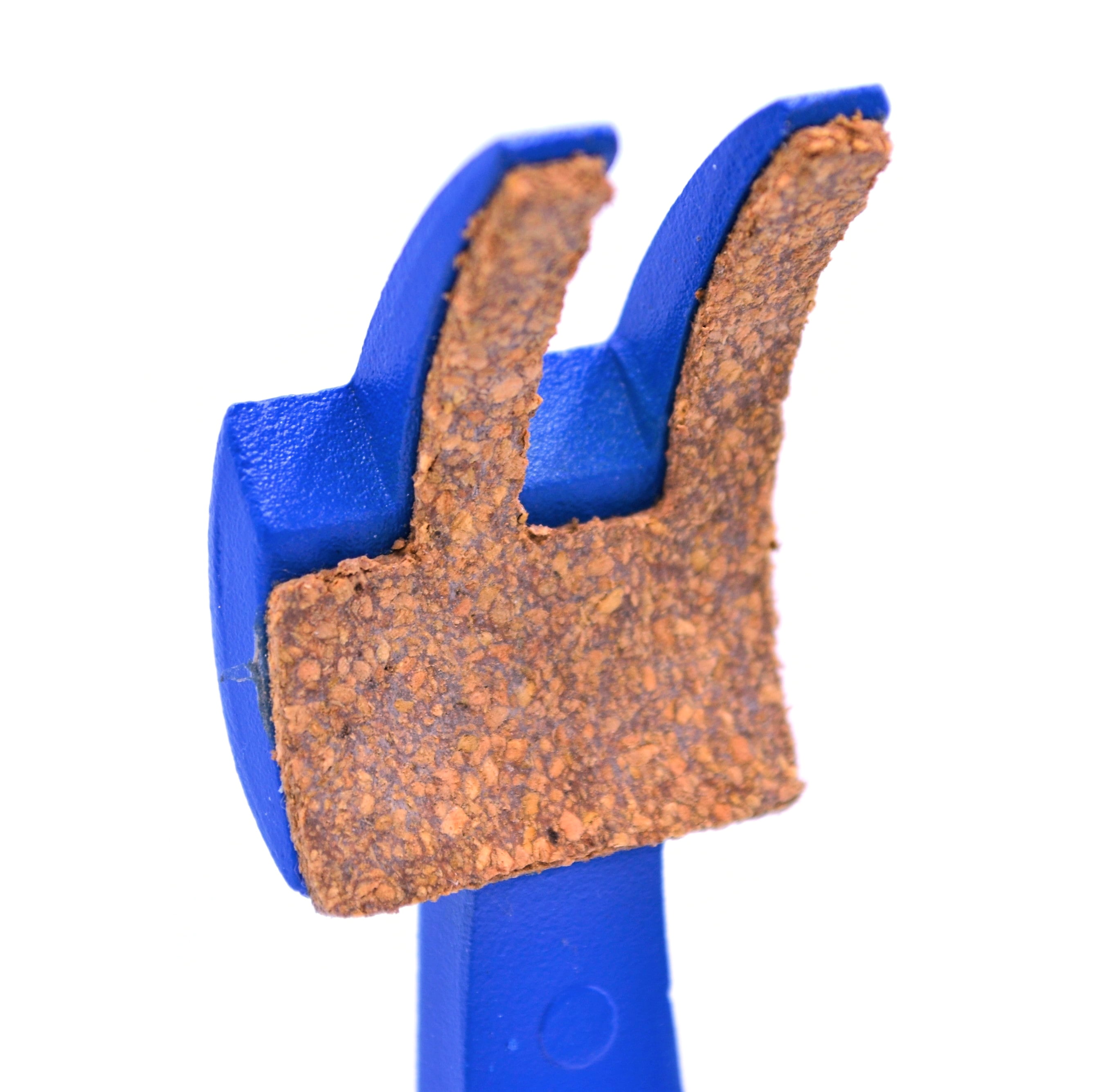 4 Prong, Cork Lined Clamp on Swivel Bosshead - 4.1" Max Clamp Opening, Bosshead fits up to 18mm Rods - Zinc Alloy Clamp - Research, Industrial Laboratory Grade -  Eisco Labs