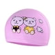 thumbnail image 2 of Gorro de natación 3D PU DYNWAVEMX para Niño con gorro de cabellero corto a mediano Rosa oso Nadar infantil, 2 of 7
