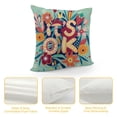 thumbnail image 4 of GOSMITH  Inspiring Gifts Cute Retro Flower Throw Pillow Cover Retro Flower Cushion Cover Decorative Pillowcase Living Room Bedroom Decor for Girls Friends Daughter Niece Women 1, 4 of 5