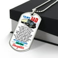 thumbnail image 3 of Driver Profession - Driver Dad Gift - Gift From Daughter - Driver's Daughter - Driver Jobs - Driver Father Birthday Gift - Graphic Military Dog Tag Necklace (Optional Personalized Engraving), 3 of 5