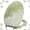 Green Marble, variant on Elongated Toilet Seat Natural Wood Toilet Seat with Zinc Alloy Hinges, Easy to Install also Easy to Clean, Anti-pinch Marble Toilet Seat by Angol Shiold (Elongated, Gray)