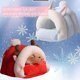 thumbnail image 5 of Cuevas acogedoras Cama para cobayas Cama para animales pequeños Hamaca acogedora para hámster Cueva para animales pequeños Hamaca acogedora para chinchilla Accesorios para jaulas Nido para, 5 of 5