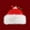 Red, variant on Unisex Cartoon Antler Ornament Knit Hat with Thick Plush Cuff for Winter Kids Play Group Classroom Party Backyard Holiday Gathering Warm Fun Costume Headpiece Red