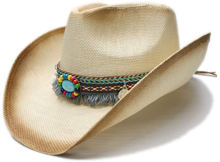 National Tassel Turquoise Leather Band 