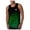 Dark Green, variant on Men's Vest Exercise Swimming Beach Shirt Sleeveless Gradient Shirt Fitness Gym Fitness Training Mod Bod Tops