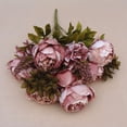 thumbnail image 2 of IDEANATEGRATE Ramo De Flores Simuladas Multicolor Con Tacto Cómodo Para En Bodas Y Eventos, 2 of 6