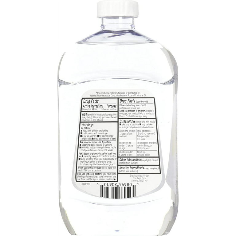 Swan Mineral Oil 16 oz (Pack of 6) - Walmart.com