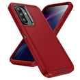 thumbnail image 2 of For Samsung Galaxy A36 5G 6.7inch Shockproof Rugged Full Body Protection Heavy Duty Dust/Drop Proof 3-Layer Cover Case​,Red,For Galaxy A36(5G), 2 of 7