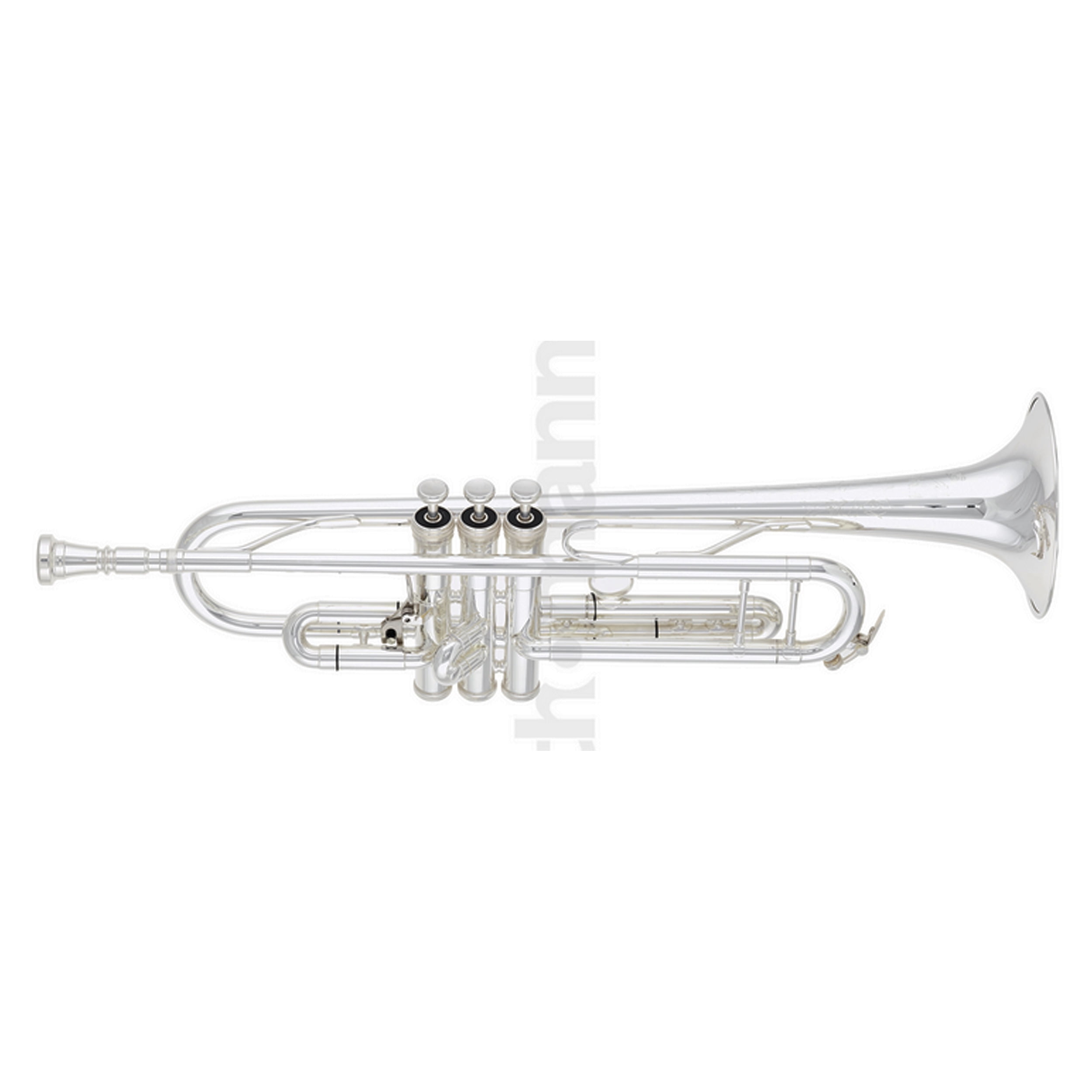 King 2055T Silver Flair Bb Trumpet - Walmart.com