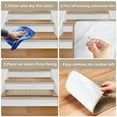 thumbnail image 3 of Pure Era 8" x 30" Carpet Stair Treads Protector Cover Indoor Non Slip Self Adhensive Tape Free (Cream Gray,Set of 14), 3 of 10
