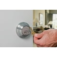 Kwikset Smartkey 785 Double Cylinder Deadbolt, Satin Nickel
