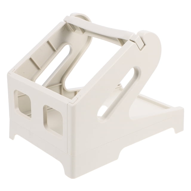 PAMINGONO Small Business Packaging Supplies Sticker Roll Holder Stand Plastic White Professional Design 1Set