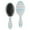 Blue and Red, variant on Dark Christmas Snowman Pattern Hair Brush,Girls Detangling Hair Brush,Glide Through Tangles with Ease for Wet & Dry Hair,8.8"X2.8"