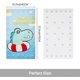 thumbnail image 3 of Bathtub Mat Non Slip Bath Mats Cartoon Bathroom Shower Mat with Suction Cups Machine Washable Anti Slip Shower Stall Floor Mat 27.5 x 15.7 Inch, 3 of 5