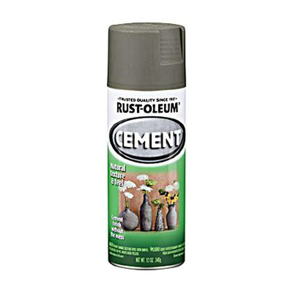 New Rust-Oleum 323384 Specialty Cement Finish Textured Spray Paint 12