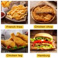 thumbnail image 3 of Stainless Steel Deep Fat Fryer Basket Oil Fried Chips Fish Nuggets Fry Food Kitchen Cook Pan, 3 of 7