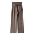 thumbnail image 5 of LEKWK Linen Pants Men Baggy Fit Elastic Drawstring Waist Trousers with Pockets Lightweight Loose Fit Casual Wide Leg Pants Summer Beach Vacation Outfits, 5 of 5
