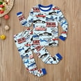 thumbnail image 2 of CAIVO Child Girls Casual Long Sleeve T-Shirts Tops And Pants Soft Playwear Everyday Outfit Sets O-Neck Comfortable Two Piece Toddlers Kids Fashion Design For School And Home Birthday Clothes Sets, 2 of 4