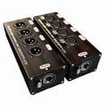 thumbnail image 3 of 3 Paires Rallonge Ethernet 4 Canaux 3 Broches XLR Audio RJ45 Rallonge de Câble Réseau DMX512 Rallonge de Signal Réseau Mâle+femelle, 3 of 8